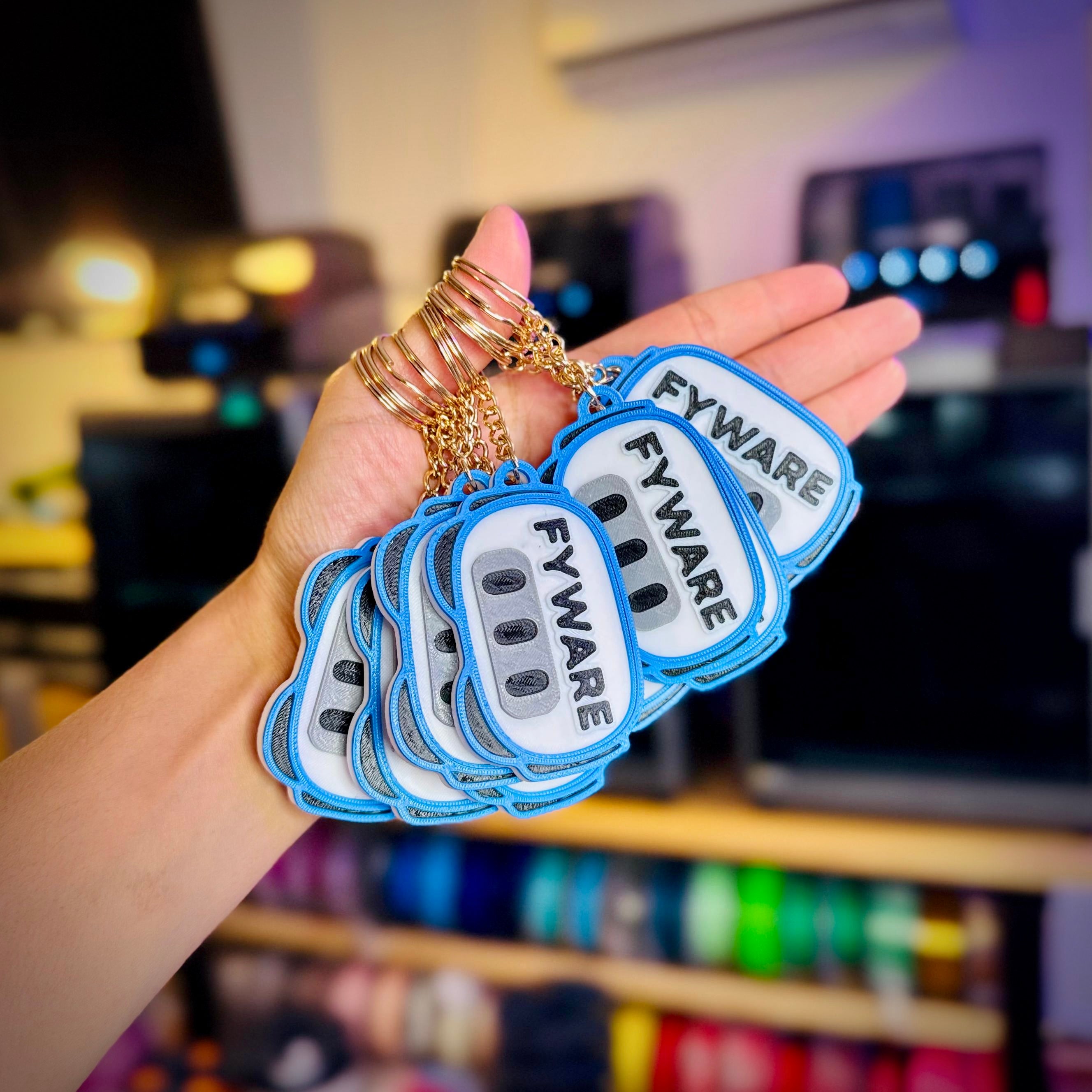 Llaveros Personalizados “Con Chip Nfc” a 4 colores   🔑✨