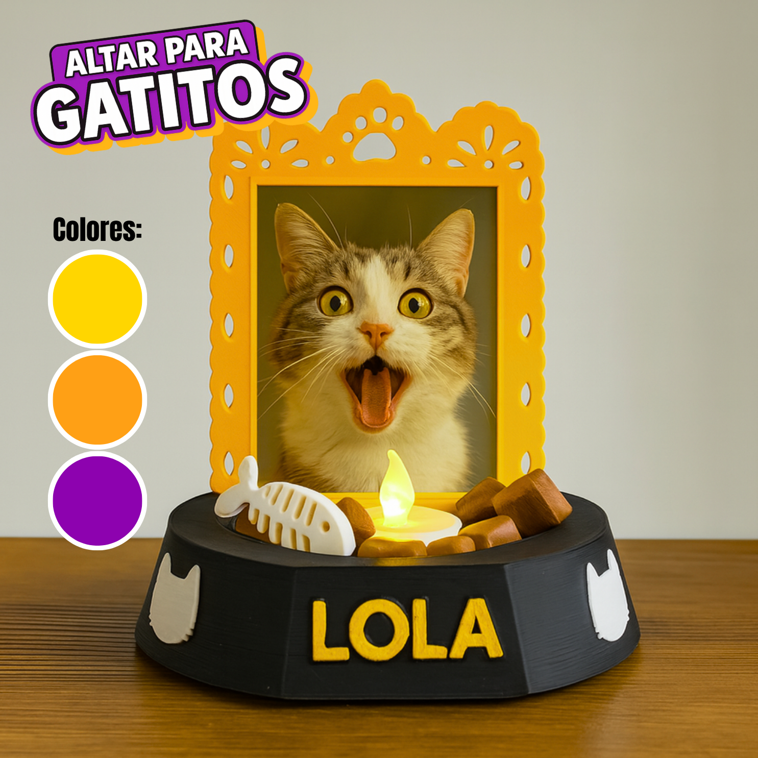 ✨ Altar Personalizadopara Gatitos 🐱