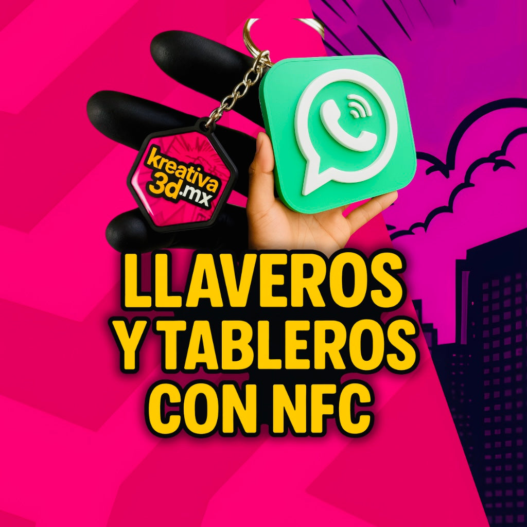 Llavero NFC y pines