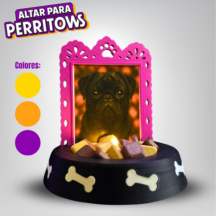 Altar para Perritows – Honra a tu peludo con amor 🐾✨