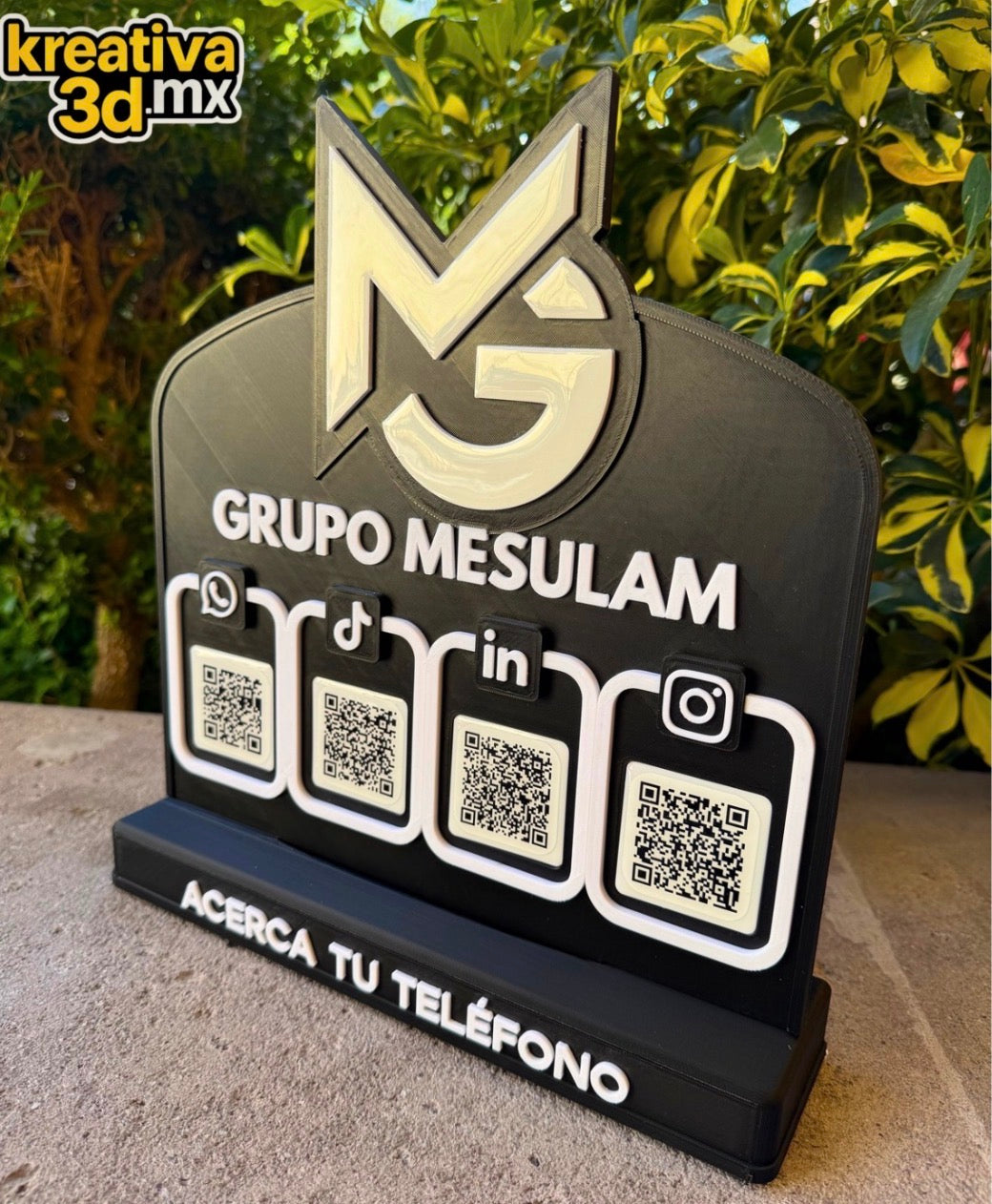 📱🔥 Panel 4 NFC + QR Personalizado