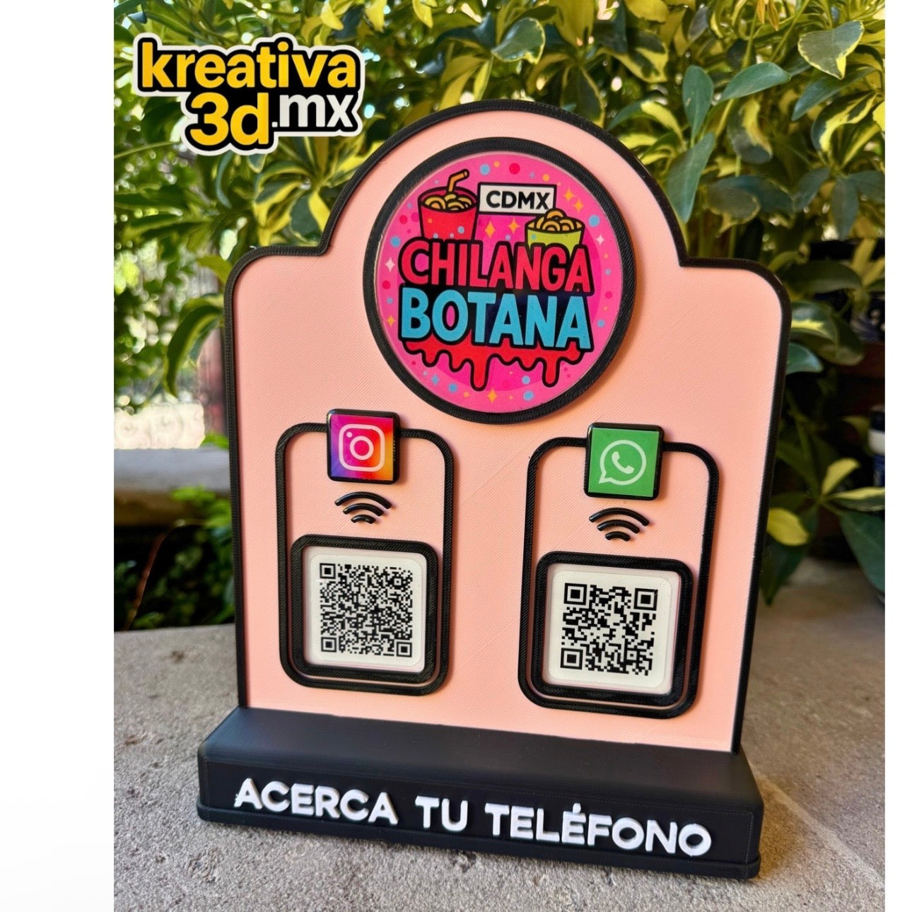 📱🔥 Panel 1 a 3 NFC + QR Personalizado