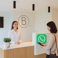 Panel de WhatsApp adhesivo con NFC – Conecta tu negocio con un solo toque