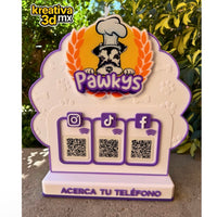 📱🔥 Panel 1 a 3 NFC + QR Personalizado