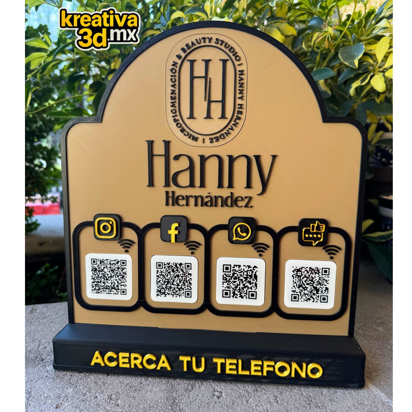 📱🔥 Panel 4 NFC + QR Personalizado