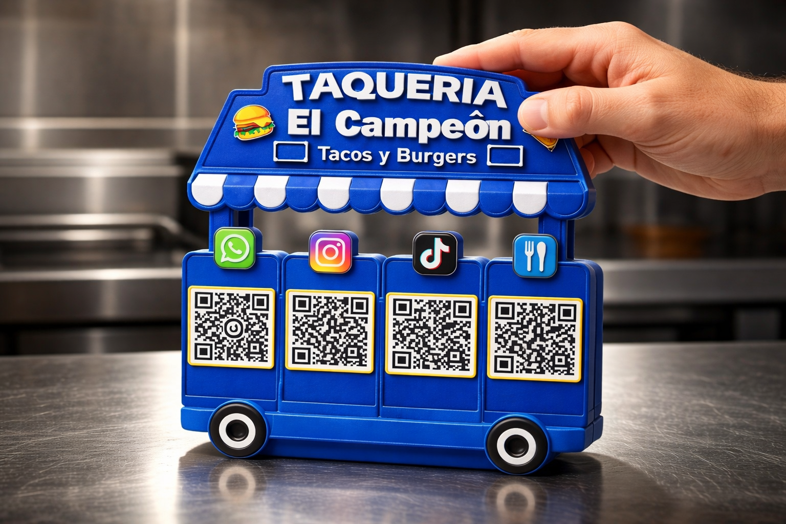 📱🔥 Panel 4 NFC + QR Personalizado