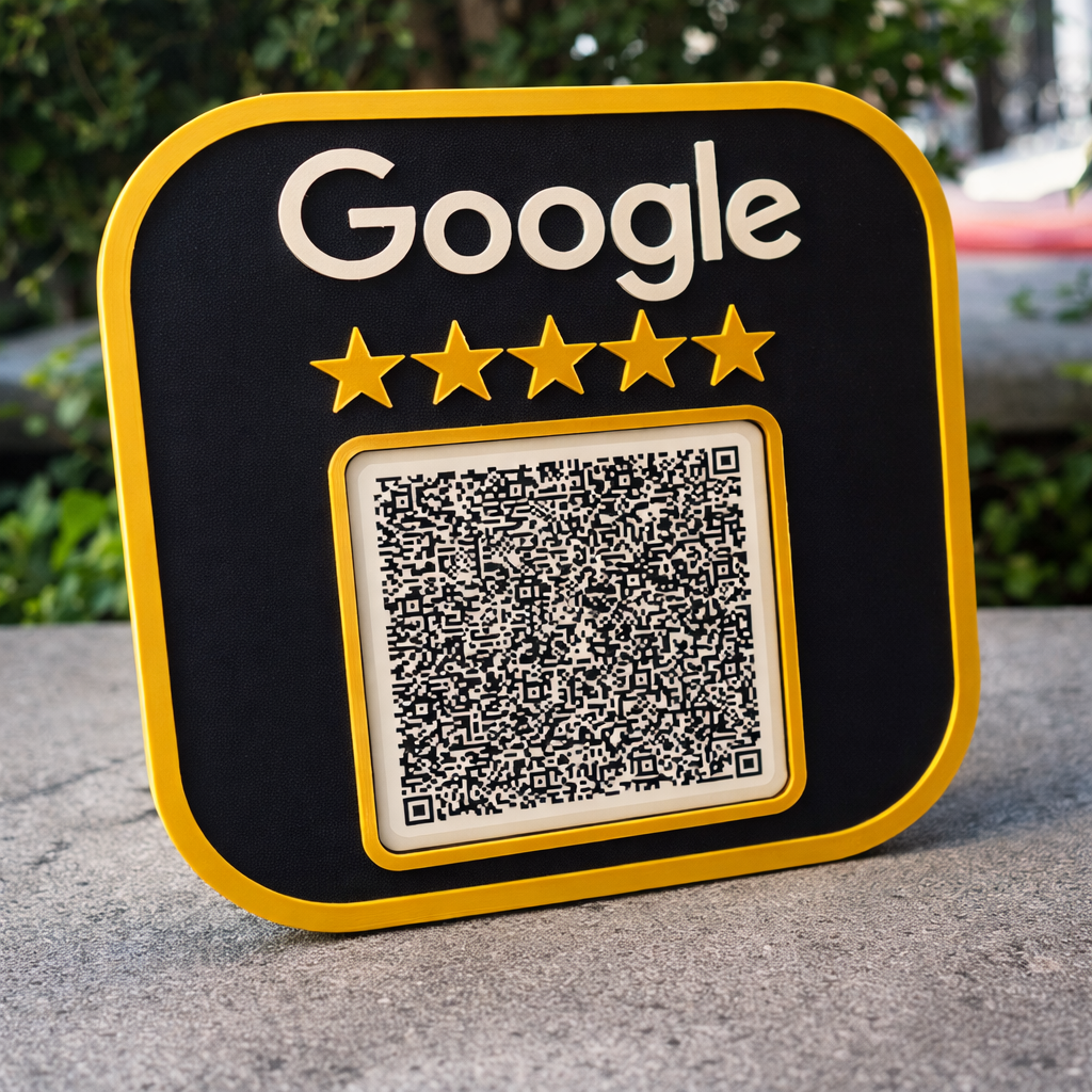 📱 Tablero QR Personalizado con Logo + Acceso a WhatsApp | 15×15 cm Adhesivo