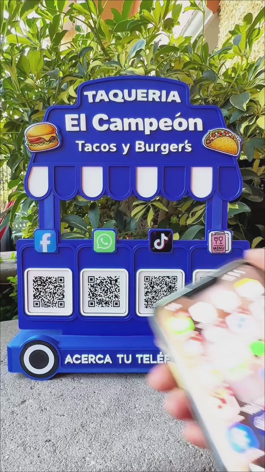 📱🔥 Panel 4 NFC + QR Personalizado